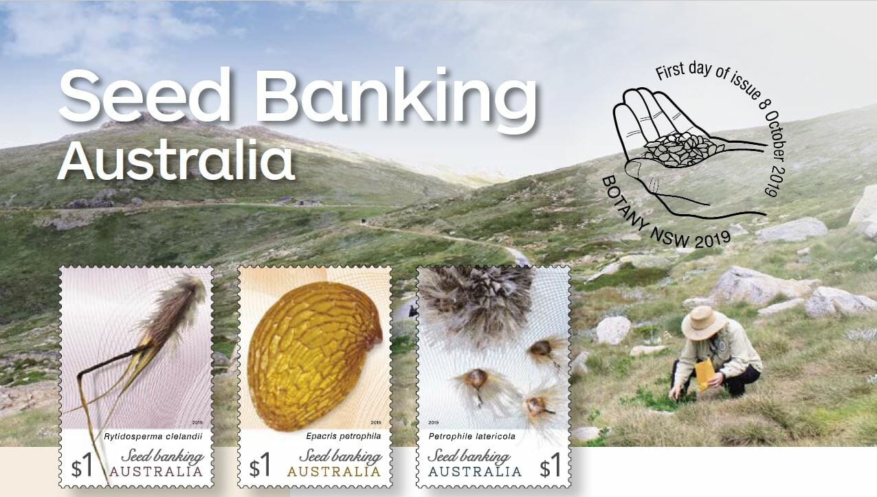 Seed Banking Australia 1 Stamp Release Australian Seed Bank Partnership
